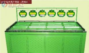 高效仓储与展示并重——XH-01款带门果蔬架加工设备详解
